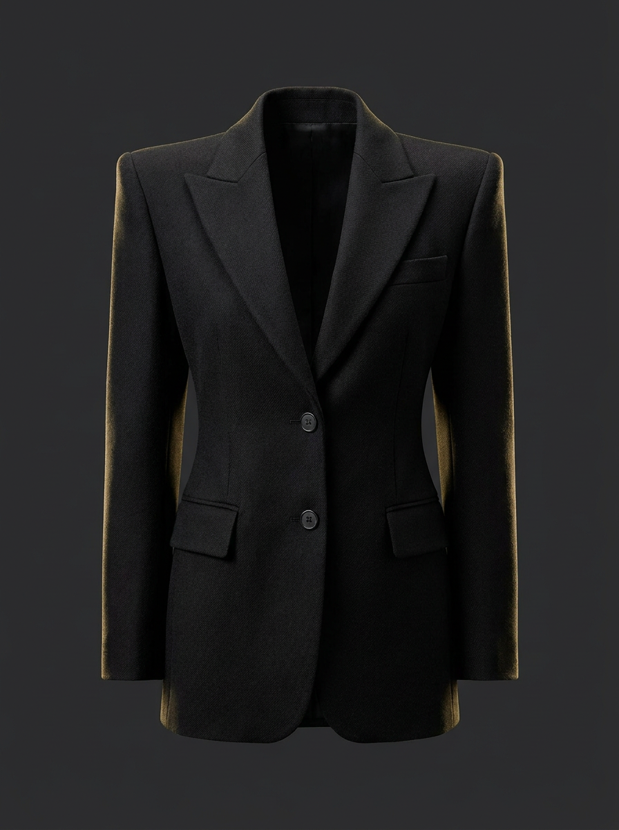 Blazer de Alfaiataria Preto