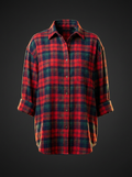 Camisa Oversized Xadrez
