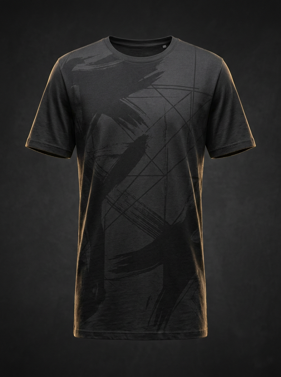 Camiseta Longline Estampada