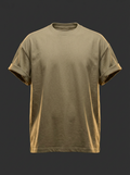 Camiseta Oversized Caqui
