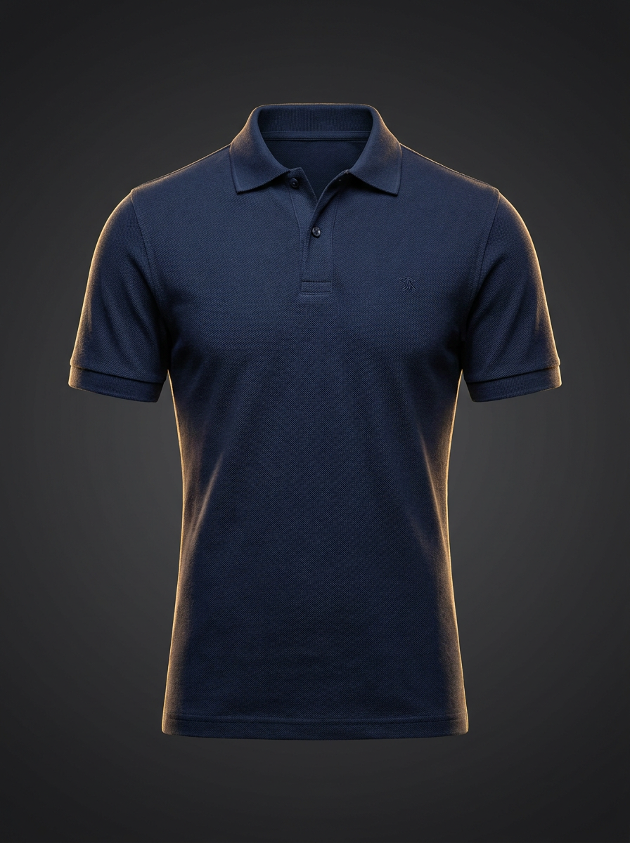 Camiseta Polo Texturizada