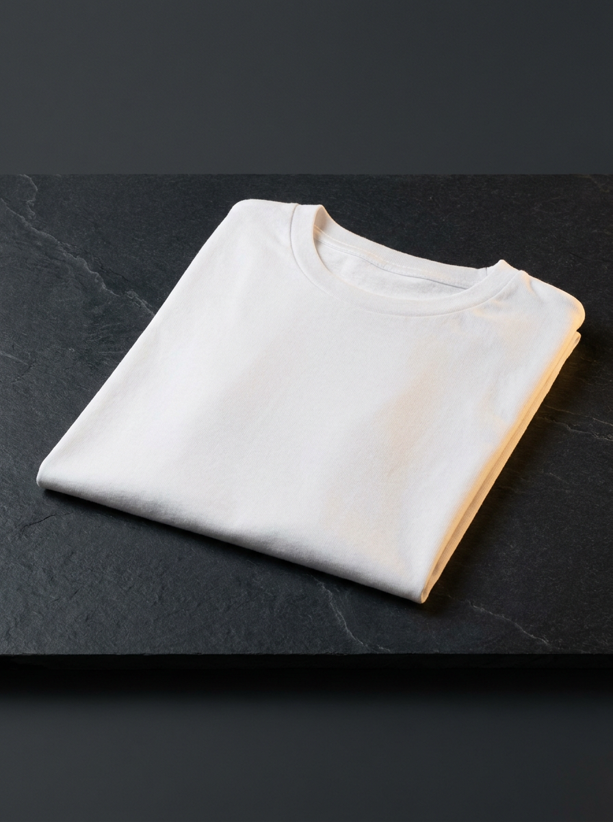 Camiseta Premium Algodão Branca