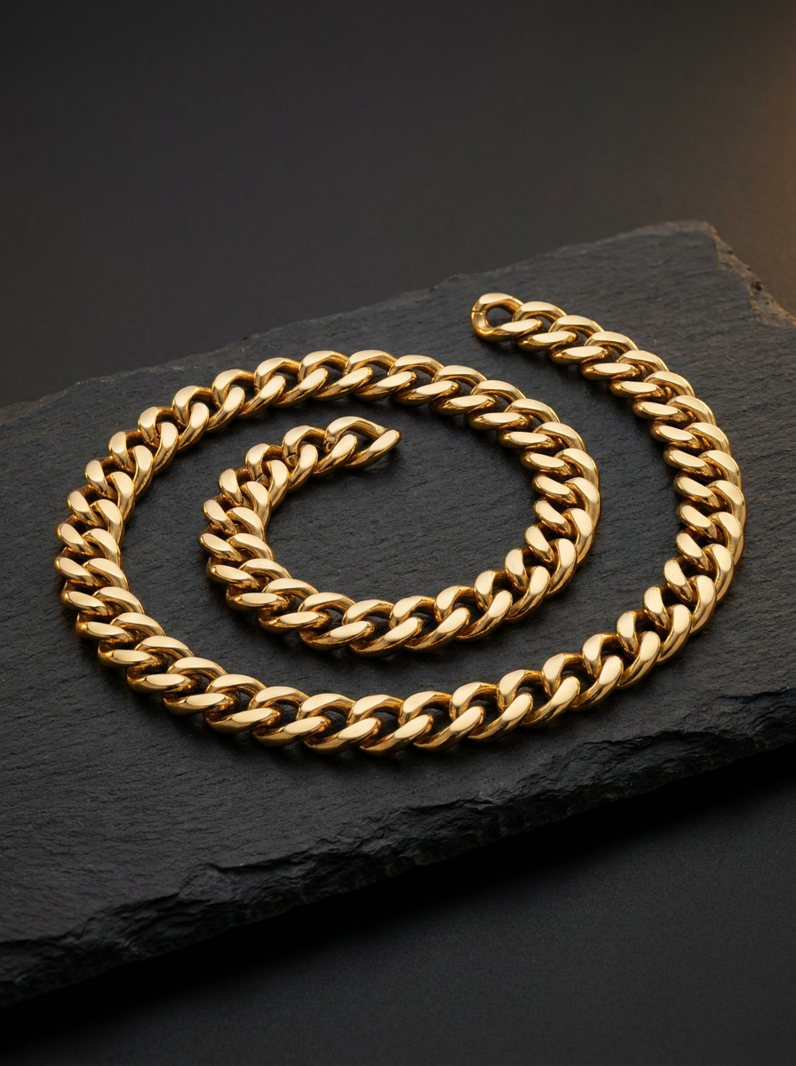 Corrente Masculina Ouro 18k