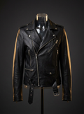 Jaqueta de Couro Biker