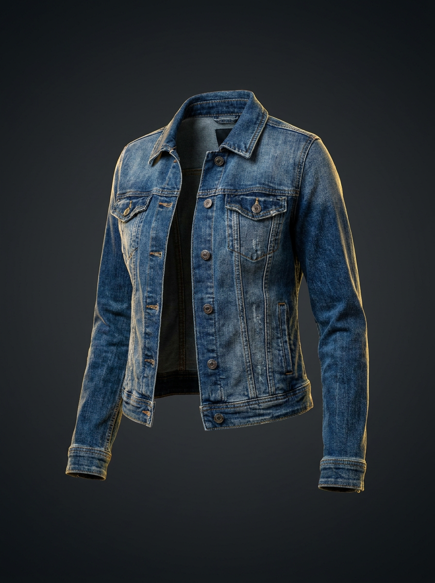 Jaqueta Jeans Feminina