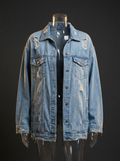 Jaqueta Jeans Oversized