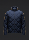 Jaqueta Puffer Gola Alta