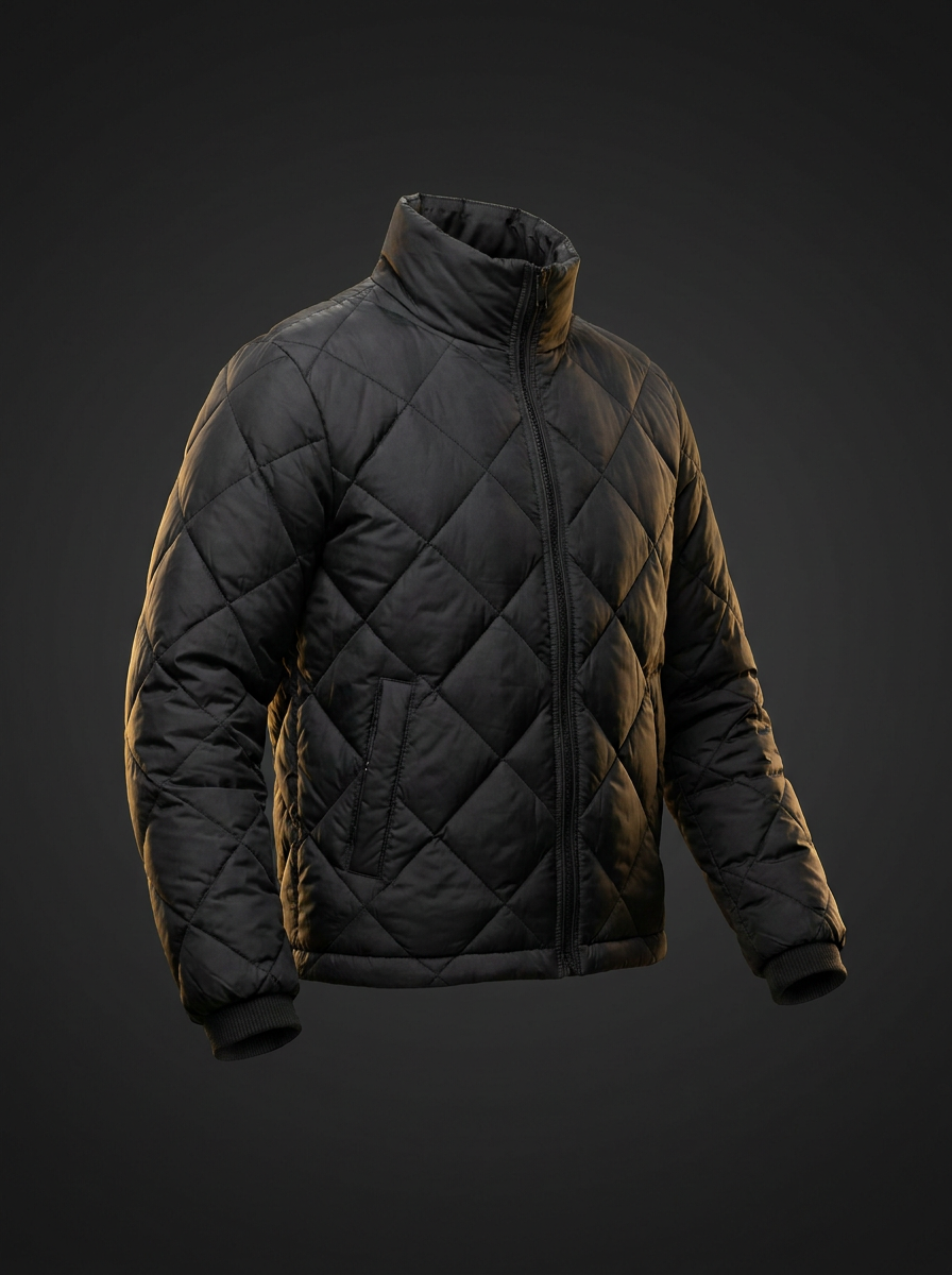 Jaqueta Puffer Preta