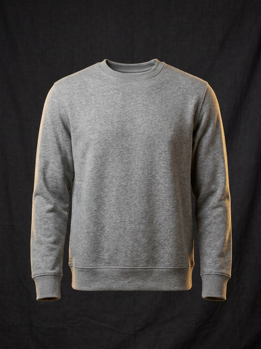 Moletom Crewneck Cinza