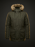Jaqueta Parka Verde Militar