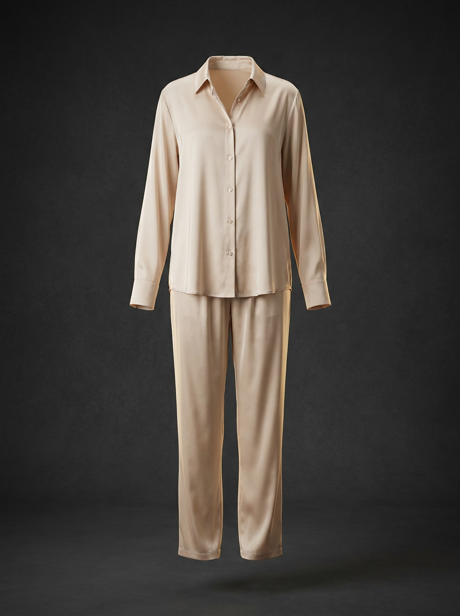 Pijama Feminino Satinado