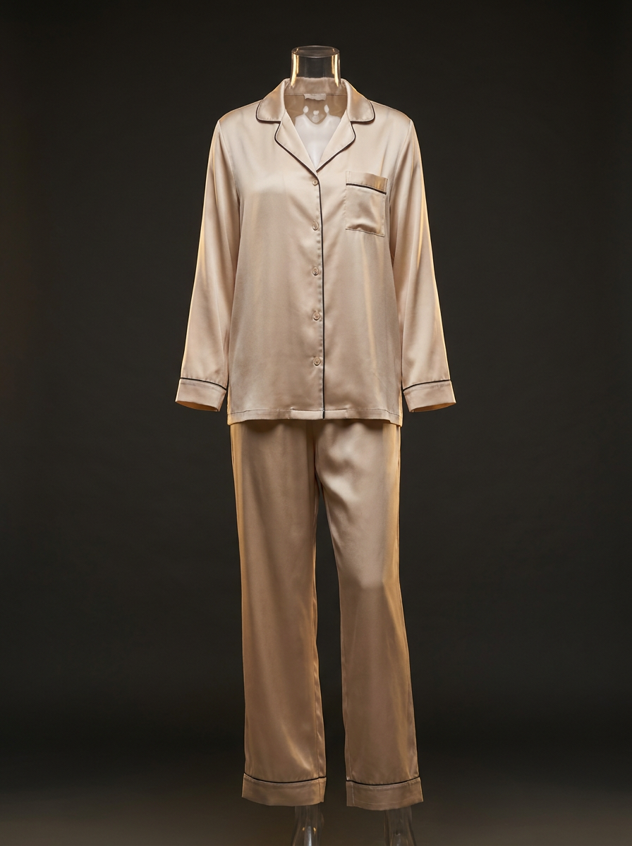 Pijama de Seda Luxo