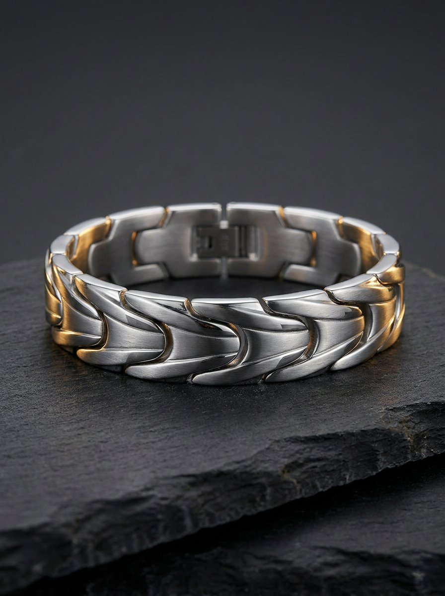 Pulseira de Aço Masculina