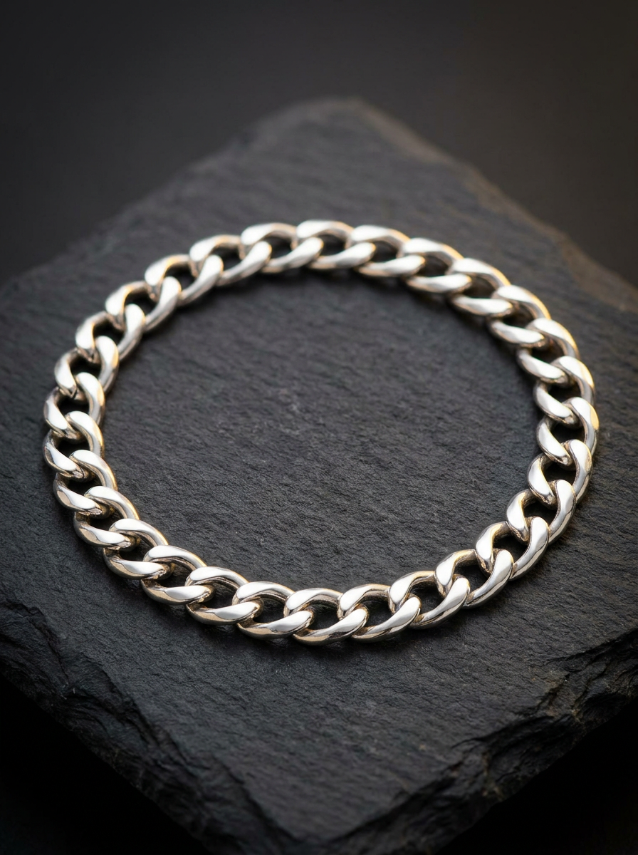 Pulseira de Corrente Clássica