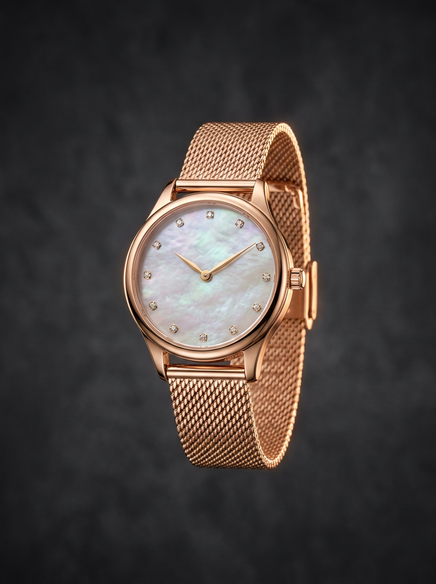 Relógio Feminino Dourado