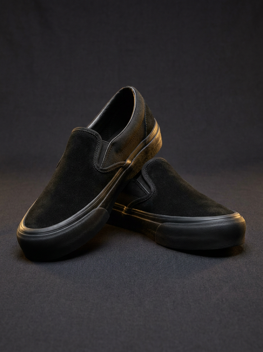 Tênis Slip-on Preto