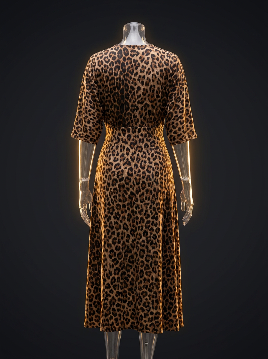 Vestido Animal Print