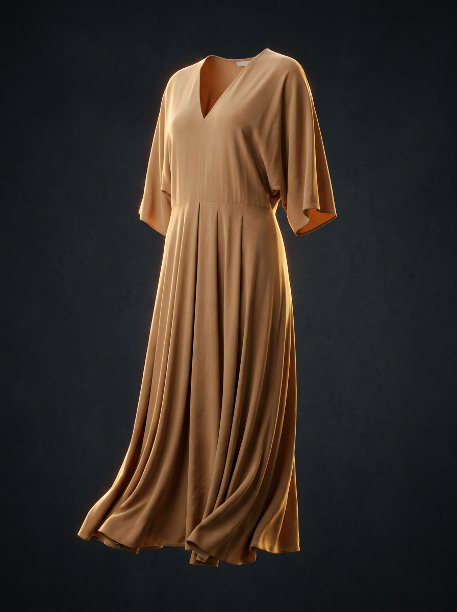Vestido Midi Canela