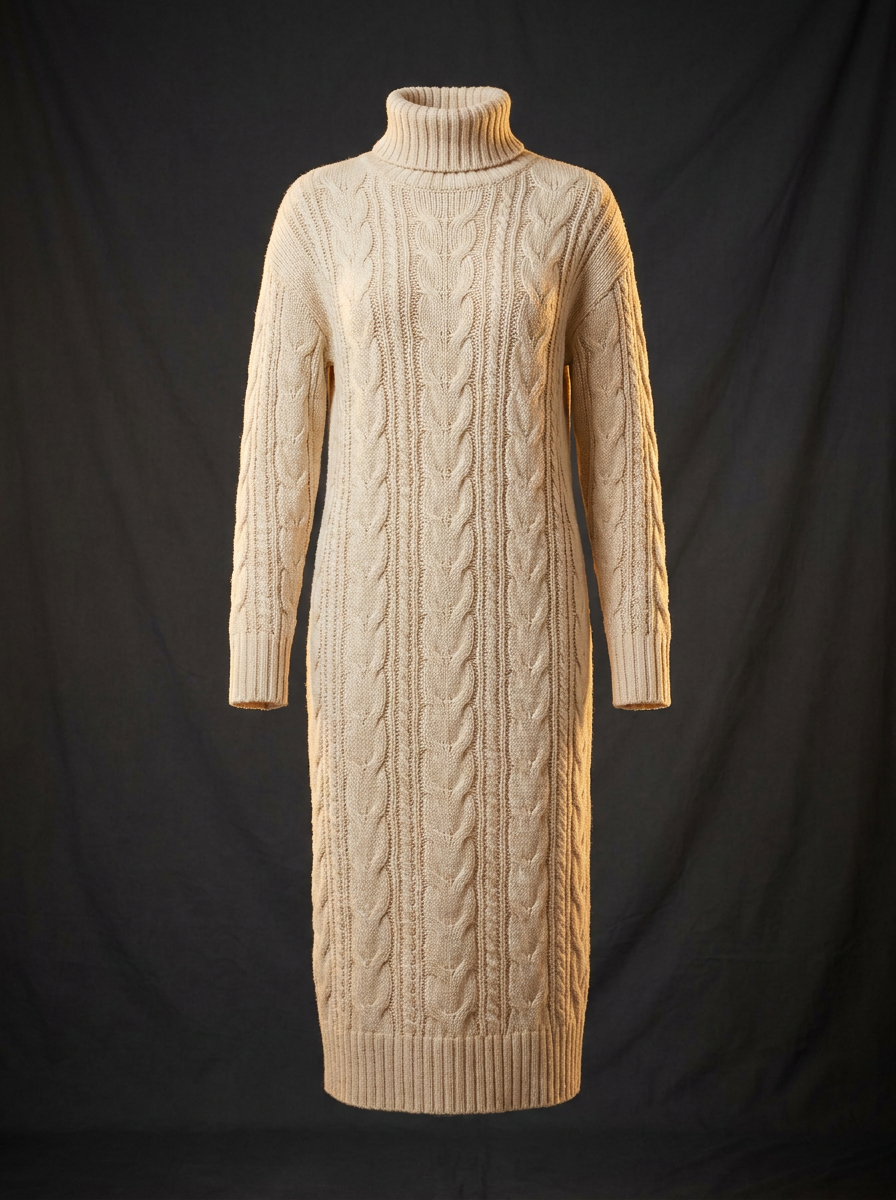 Vestido Midi de Tricô
